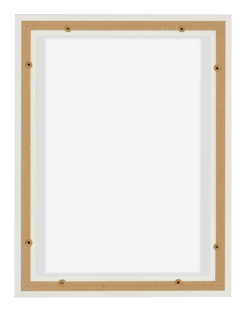 Lyon MDF Cornice a Cassetta 3 4 Bianco Opaco Retro | Yourdecoration.it
