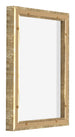 Lyon MDF Cornice a Cassetta 3 4 Oro Antico Retro Obliquo | Yourdecoration.it