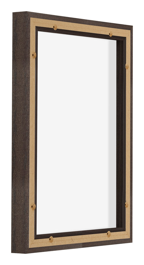 Lyon MDF Cornice a Cassetta 3 4 Quercia Scura Retro Obliquo | Yourdecoration.it