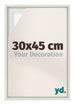 Lyon MDF Cornice a Cassetta 30x45cm Bianco Opaco Davanti Dimensione | Yourdecoration.it