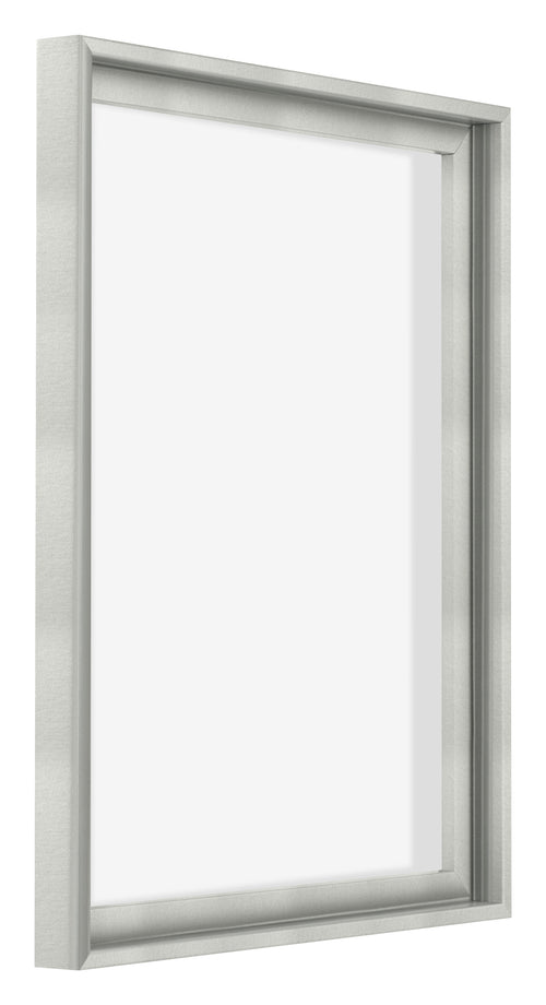 Lyon MDF Cornice a Cassetta 4 5 Argento Opaco Davanti Obliquo | Yourdecoration.it