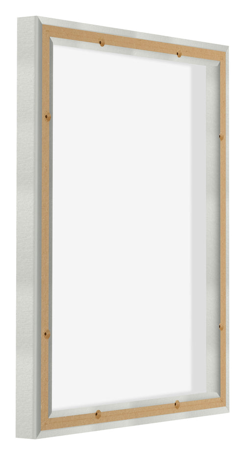 Lyon MDF Cornice a Cassetta 4 5 Argento Opaco Retro Obliquo | Yourdecoration.it