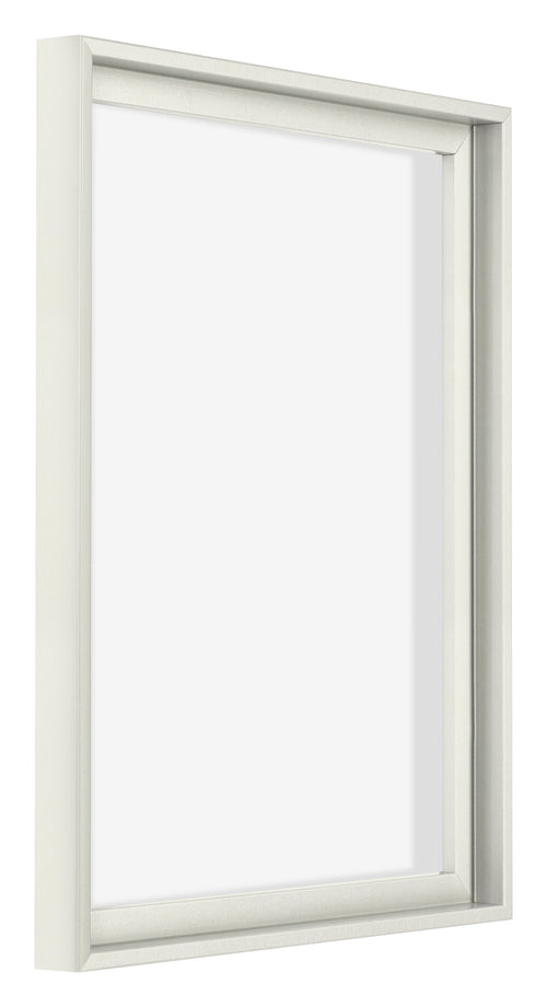 Lyon MDF Cornice a Cassetta 4 5 Bianco Opaco Davanti Obliquo | Yourdecoration.it