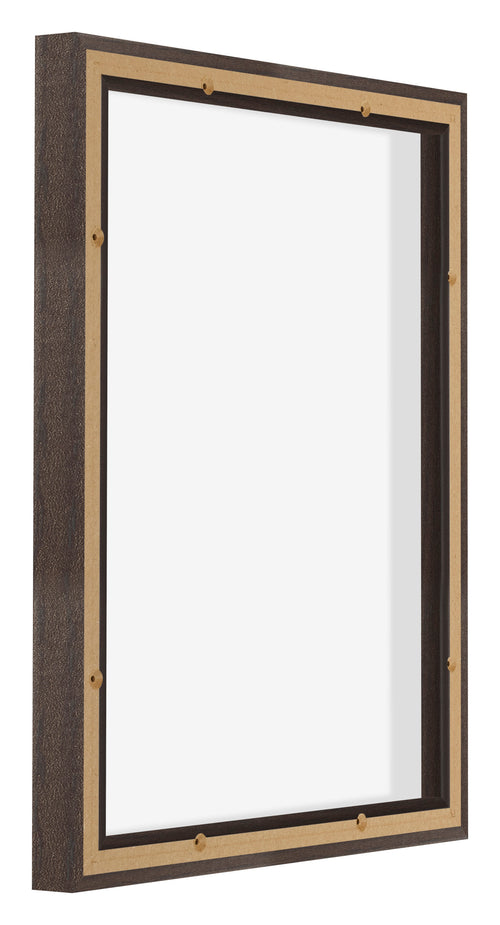Lyon MDF Cornice a Cassetta 4 5 Quercia Scura Retro Obliquo | Yourdecoration.it