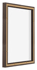 Lyon MDF Cornice a Cassetta 4 5 Quercia Scura Retro Obliquo | Yourdecoration.it