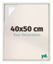 Lyon MDF Cornice a Cassetta 40x50cm Bianco Opaco Davanti Dimensione | Yourdecoration.it