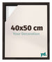 Lyon MDF Cornice a Cassetta 40x50cm Quercia Scura Davanti Dimensione | Yourdecoration.it