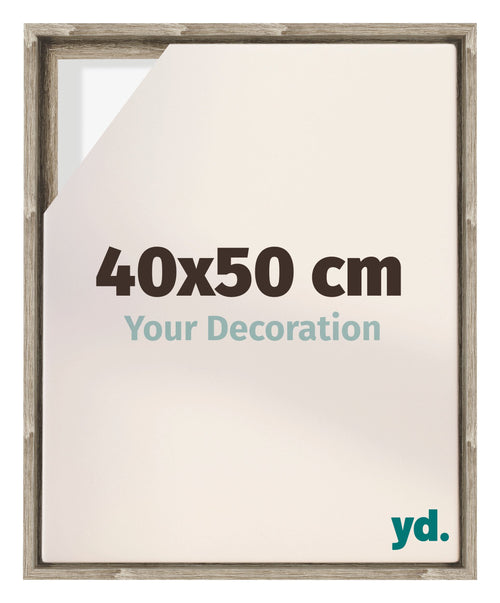 Lyon MDF Cornice a Cassetta 40x50cm Rovere Davanti Dimensione | Yourdecoration.it
