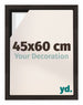 Lyon MDF Cornice a Cassetta 45x60cm Quercia Scura Davanti Dimensione | Yourdecoration.it