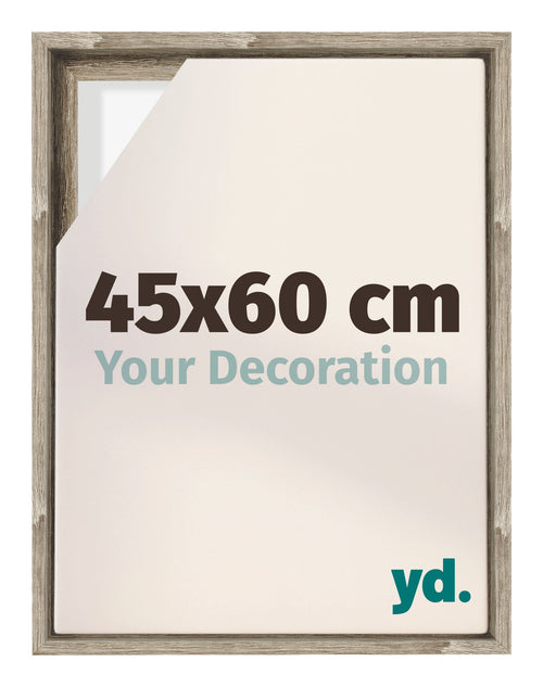 Lyon MDF Cornice a Cassetta 45x60cm Rovere Davanti Dimensione | Yourdecoration.it