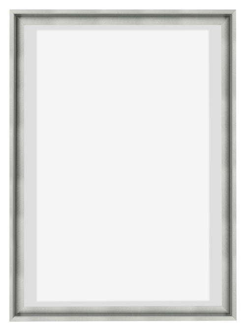 Lyon MDF Cornice a Cassetta 5 7 Argento Opaco Davanti | Yourdecoration.it