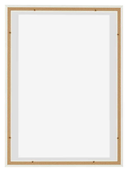 Lyon MDF Cornice a Cassetta 5 7 Bianco Opaco Retro | Yourdecoration.it