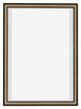 Lyon MDF Cornice a Cassetta 5 7 Nero Opaco Retro | Yourdecoration.it