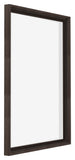 Lyon MDF Cornice a Cassetta 5 7 Quercia Scura Davanti Obliquo | Yourdecoration.it