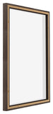 Lyon MDF Cornice a Cassetta 5 7 Quercia Scura Retro Obliquo | Yourdecoration.it