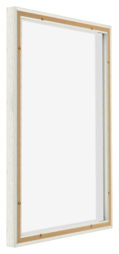 Lyon MDF Cornice a Cassetta 5 7 White Wash Retro Obliquo | Yourdecoration.it