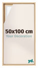 Lyon MDF Cornice a Cassetta 50x100cm Faggio Davanti Dimensione | Yourdecoration.it