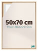 Lyon MDF Cornice a Cassetta 50x70cm Faggio Davanti Dimensione | Yourdecoration.it
