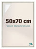 Lyon MDF Cornice a Cassetta 50x70cm White Wash Davanti Dimensione | Yourdecoration.it