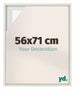 Lyon MDF Cornice a Cassetta 56x71cm Bianco Opaco Davanti Dimensione | Yourdecoration.it