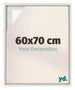 Lyon MDF Cornice a Cassetta 60x70cm White Wash Davanti Dimensione | Yourdecoration.it