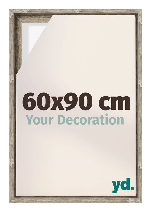 Lyon MDF Cornice a Cassetta 60x90cm Rovere Davanti Dimensione | Yourdecoration.it