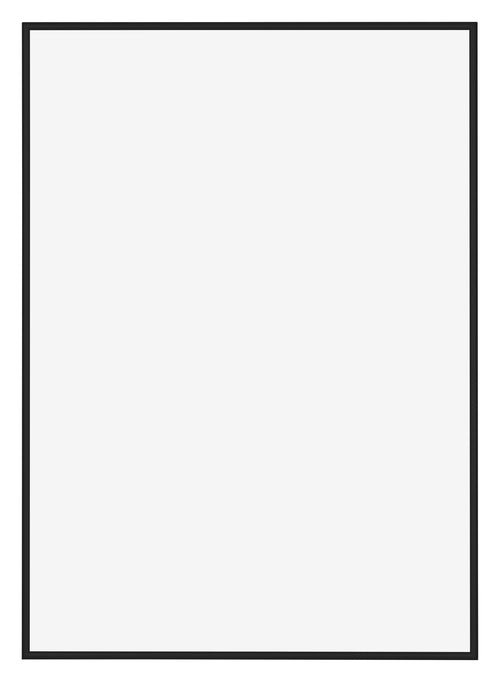 Miami Alluminio Cornice 21x30cm Nero Lucido Davanti | Yourdecoration.it