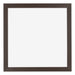 Mura MDF Cornice 20x20cm Quercia Scura Davanti | Yourdecoration.it