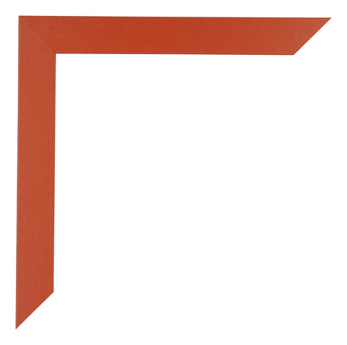 Mura MDF Cornice 20x25cm Arancione Dettaglio Angolo | Yourdecoration.it