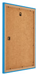 Mura MDF Cornice 20x25cm Blu Acceso Retro Obliquo | Yourdecoration.it