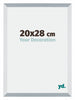 Mura MDF Cornice 20x28cm Alluminio Spazzolato Davanti Dimensione | Yourdecoration.it