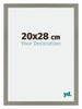 Mura MDF Cornice 20x28cm Grigio Davanti Dimensione | Yourdecoration.it