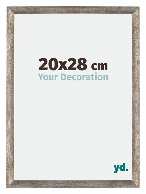 Mura MDF Cornice 20x28cm Metallo Vintage Davanti Dimensione | Yourdecoration.it