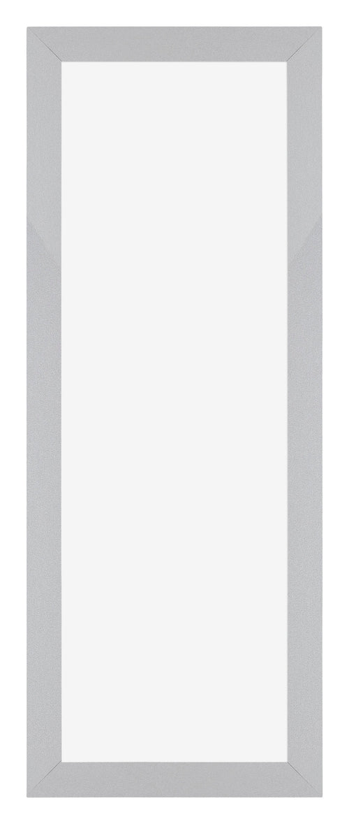 Mura MDF Cornice 20x60cm Argento Lucido Vintage Davanti Obliquo | Yourdecoration.it