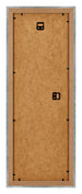 Mura MDF Cornice 20x60cm Blu Acceso Spazzato Retro Obliquo | Yourdecoration.it