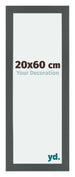 Mura MDF Cornice 20x60cmcm Antracite Dimensione | Yourdecoration.it