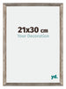 Mura MDF Cornice 21x30cm Metallo Vintage Davanti Dimensione | Yourdecoration.it