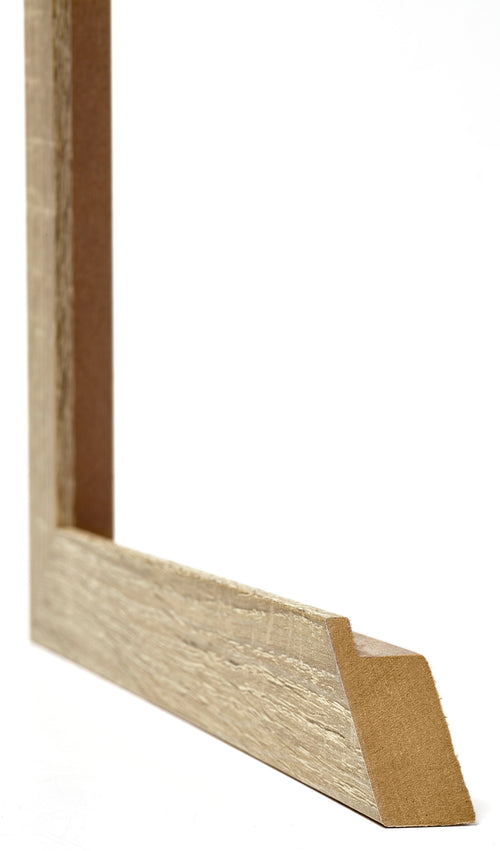 Mura MDF Cornice 24x32cm Nero Lucente Dettaglio Intersezione | Yourdecoration.it