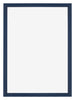 Mura MDF Cornice 25x35cm Blu Scuro Spazzato Davanti | Yourdecoration.it