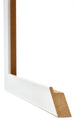 Mura MDF Cornice 25x75cm Alluminio Spazzolato Dettaglio Intersezione | Yourdecoration.it