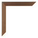 Mura MDF Cornice 25x75cm Bianco Spazzato Dettaglio Angolo | Yourdecoration.it