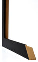 Mura MDF Cornice 28x35cm Nero Opaco Dettaglio Intersezione | Yourdecoration.it