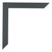 Mura MDF Cornice 29 7x42cm Antracite Dettaglio Angolo | Yourdecoration.it