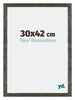 Mura MDF Cornice 30x42cm Blu Oro Fondente Davanti Dimensione | Yourdecoration.it
