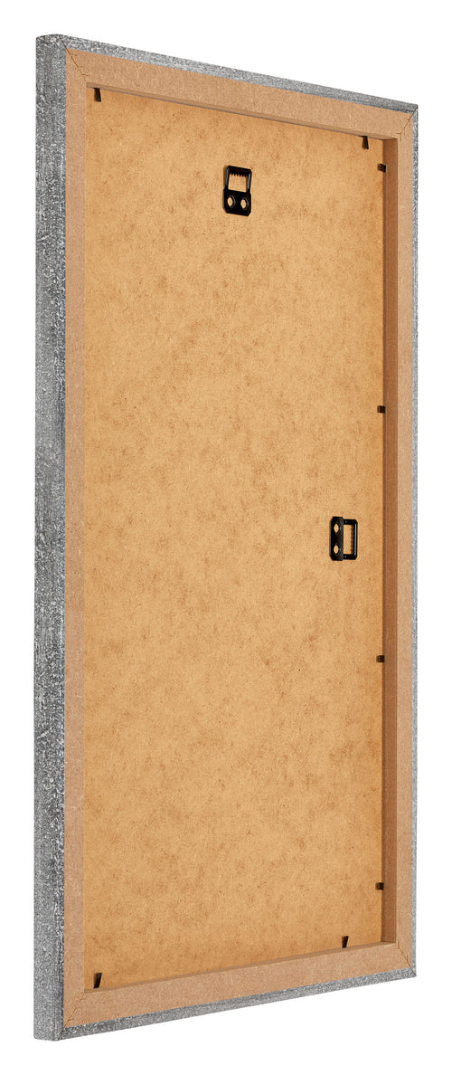 Mura MDF Cornice 30x50cm Grigio Spazzato Retro Obliquo | Yourdecoration.it