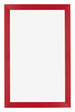 Mura MDF Cornice 30x50cm Rosso Davanti | Yourdecoration.it