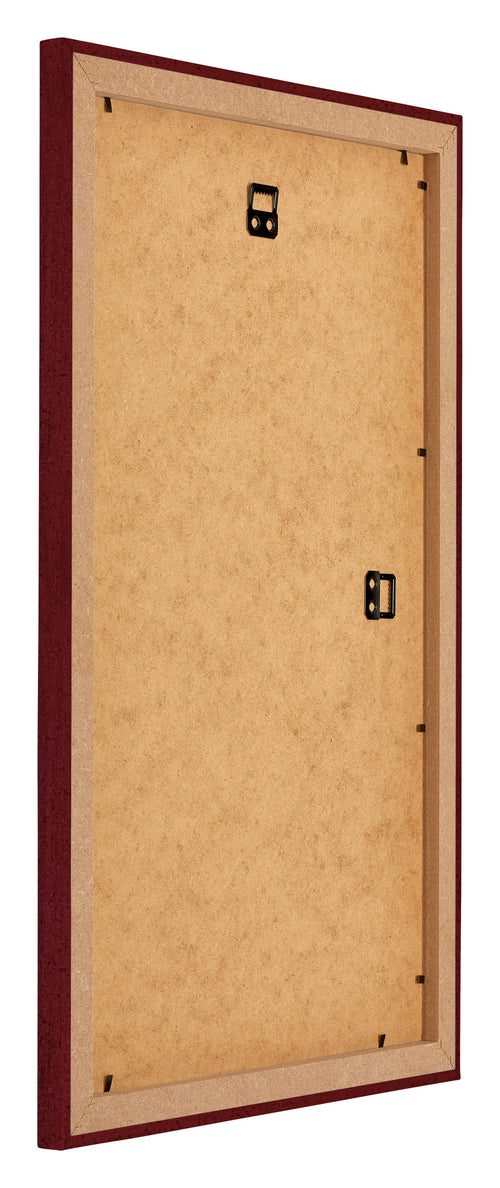 Mura MDF Cornice 30x50cm Vino Rosso Spazzato Retro Obliquo | Yourdecoration.it