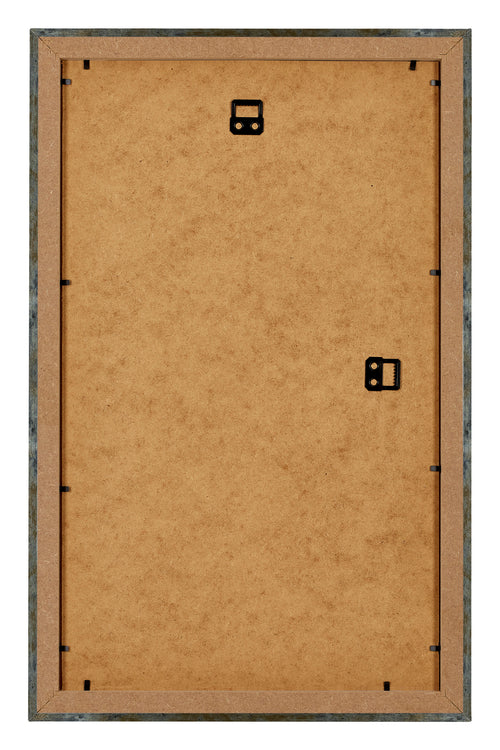 Mura MDF Cornice 33x48cm Azul Y Dorado Fusionado Retro | Yourdecoration.it