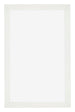 Mura MDF Cornice 33x48cm Blanco Barrido Davanti | Yourdecoration.it