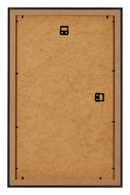 Mura MDF Cornice 33x48cm Negro Grano De Madera Retro | Yourdecoration.it